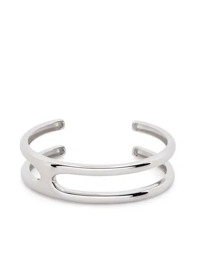Tom Wood Cage Cuff Single Earring In Silver