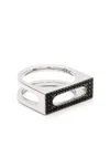Tom Wood Cage Single Ring In Silver