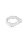 Tom Wood Cage Ring Single M In White