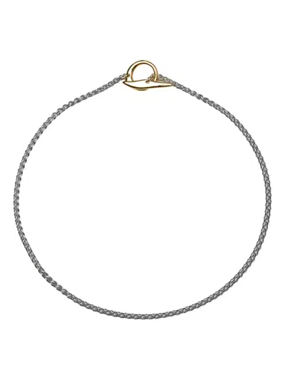 Tom Wood Chain Necklace In Metallic