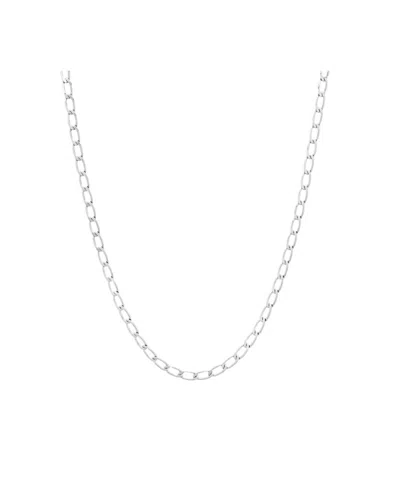 Tom Wood Medium Arlo Chain Necklace In Metallic