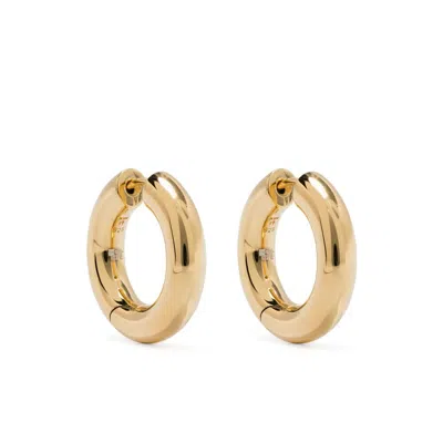Tom Wood Chunky Hoop Earrings In Gold