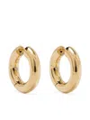Tom Wood Medium Chunky Hoop Earrings In Gold