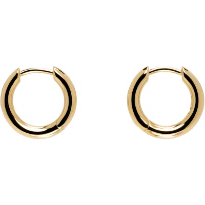 Tom Wood Classic Hoops Small Earrings In Gold