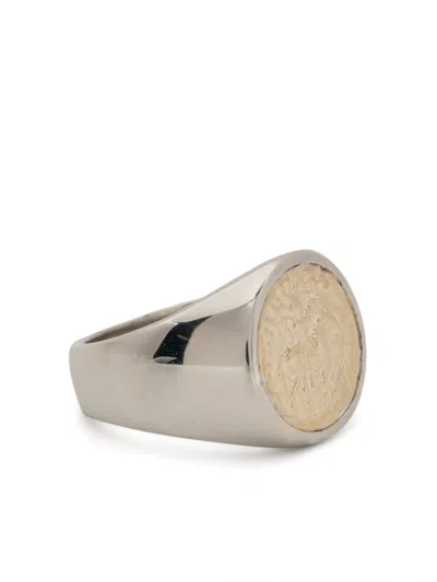 Tom Wood Coin Ring In 银色