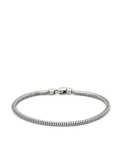 Tom Wood Continuity Bracelet In Silver