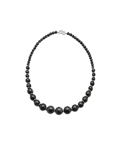 Tom Wood Cove Graded Necklace In Black