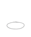 Tom Wood Curb Bracelet M Silver In Metallic