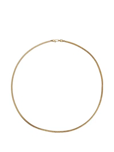 Tom Wood Curb Chain M Necklace In Gold