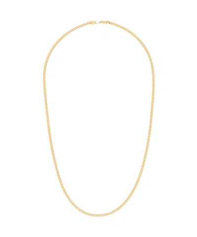 Tom Wood Curb Chain M Necklace In Yellow