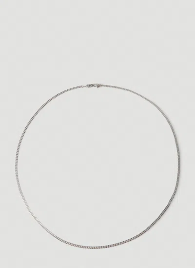 Tom Wood Curb Chain Medium Necklace In Silver