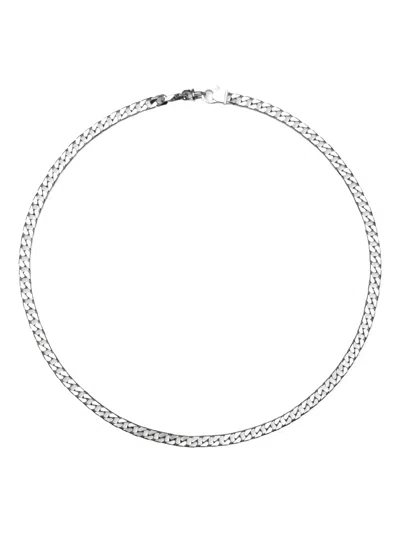 Tom Wood Curb-chain Necklace In Silver