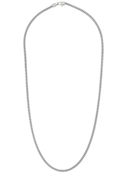 Tom Wood Curb M Gold-plated Chain Necklace In Metallic