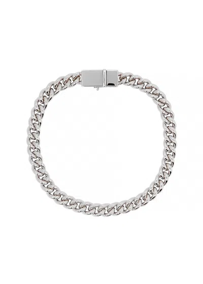 Tom Wood Curb Sterling Silver Chain Bracelet