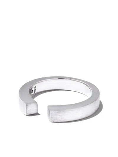 Tom Wood Cut-out Open Ring In Metallic