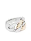 Tom Wood Dean Duo Ring In Silver