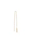 Tom Wood Diamonds Sleek Ear Chain 64mm In Gold