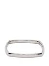 Tom Wood Frame Bangle In Silver