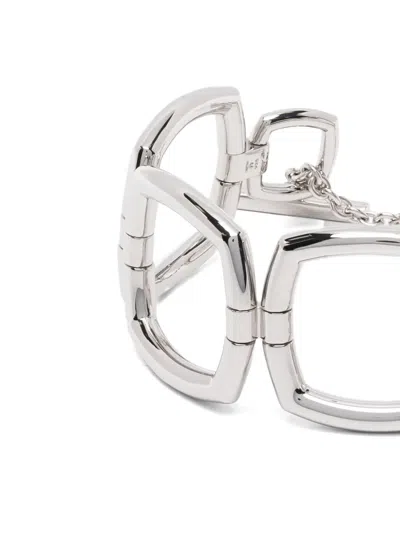 Tom Wood Frame Bracelet In Silver