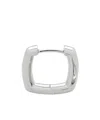 Tom Wood Frame Hoop Small Silver In Silver