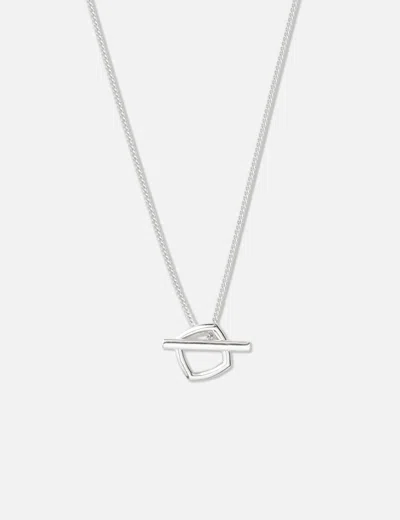Tom Wood Frame Pendant In Metallic