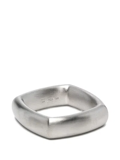 Tom Wood Frame Ring In Silver