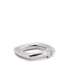 Tom Wood Frame Slim Ring In Metallic