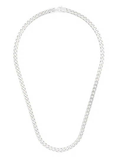 Tom Wood Frankie Chain Necklace In Silver