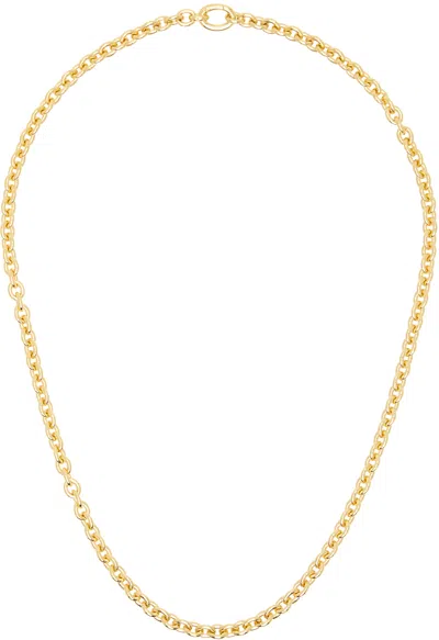 Tom Wood Gold Ada Chain Necklace In 925 Silver/18k Gold