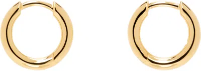Tom Wood Gold Classic Hoop Small Earrings