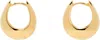 Tom Wood Gold Ice Hoop Small Earrings In Gold