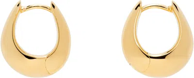 Tom Wood Gold Ice Hoop Small Earrings