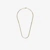 Tom Wood Gold-plated Square Chain Necklace In Gold