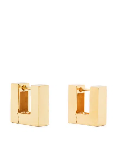 Tom Wood 9k Gold-plated Square Hoop Earrings