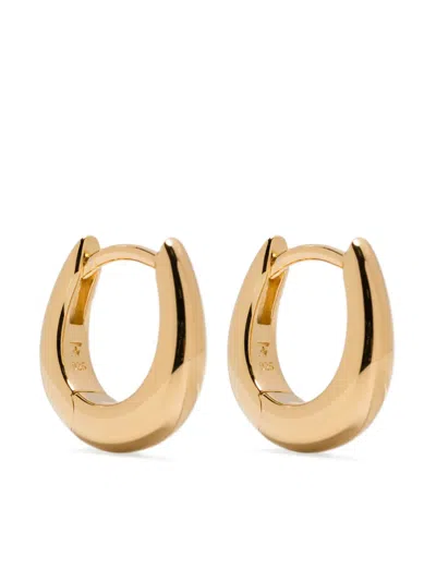 Tom Wood Huggie Gold-plated Earrings
