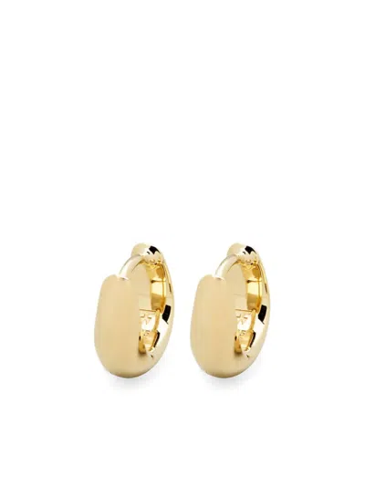 Tom Wood Ice Huggie Earrings In Gold