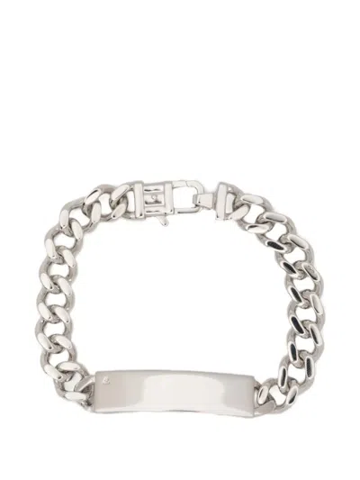 Tom Wood Id Chain Bracelet In Neutral