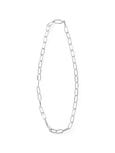Tom Wood Jax Chain Necklace In Silver