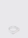 Tom Wood Step L Layered Ring In Metallic