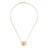 Tom Wood Ball Pendant Necklace In Gold