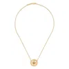 Tom Wood Ball Pendant Necklace In Gold