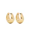Tom Wood Earrings In Gold