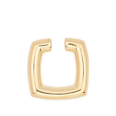 Tom Wood Square Stud Earrings In Gold