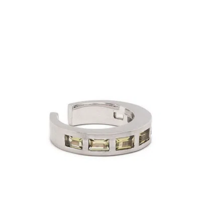 Tom Wood Embellished-stone Ring In Silber