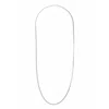 Tom Wood Lobster Buckle Necklace In Silver