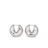Tom Wood Ball Earrings In Silver
