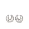 Tom Wood Ball Earrings In Silver