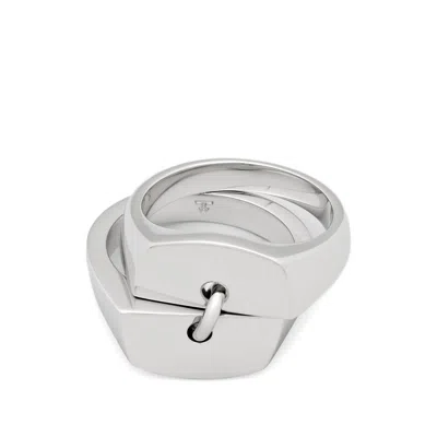 TOM WOOD JUCI INTERLOCKING RING