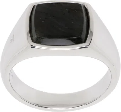 TOM WOOD KAY LARVIKITE RING