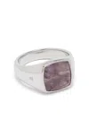 Tom Wood Cushion Sakura Ring In Silver